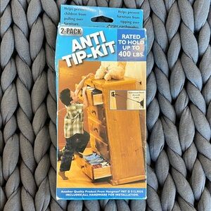 Pottery Barn Anti Tip Kit 2-Pack
